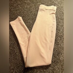 Boohoo Pale Pink Leggings in Size Small / US 4